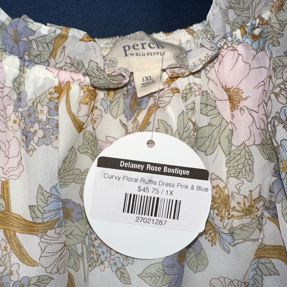 Floral Ruffle Dress - Picture 5 of 5
